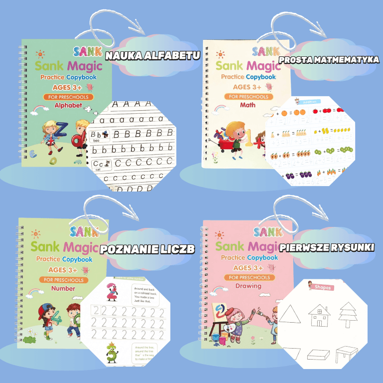 Mały mistrz pisania - książki do nauki poprawnego pisania i nie tylko